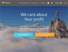 Tablet Screenshot of doaffiliate.net